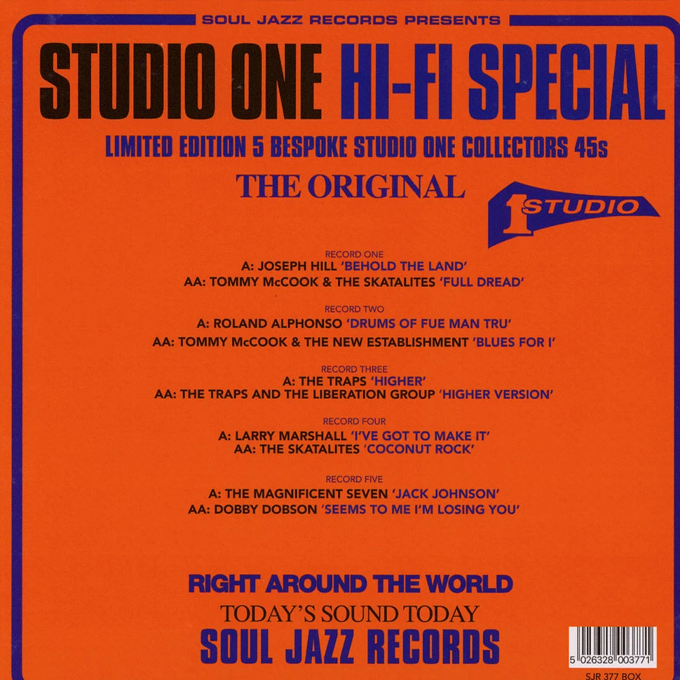 V.A. - Studio One Hi-Fi Special 7" Box Set