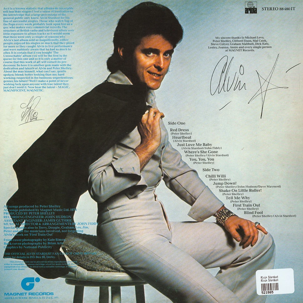 Alvin Stardust - Alvin Stardust