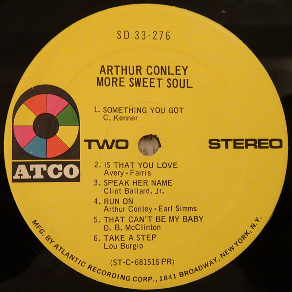 Arthur Conley - More Sweet Soul