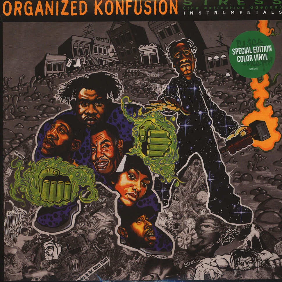 Organized Konfusion - Stress: The Instrumental Agenda Colored Vinyl Edition