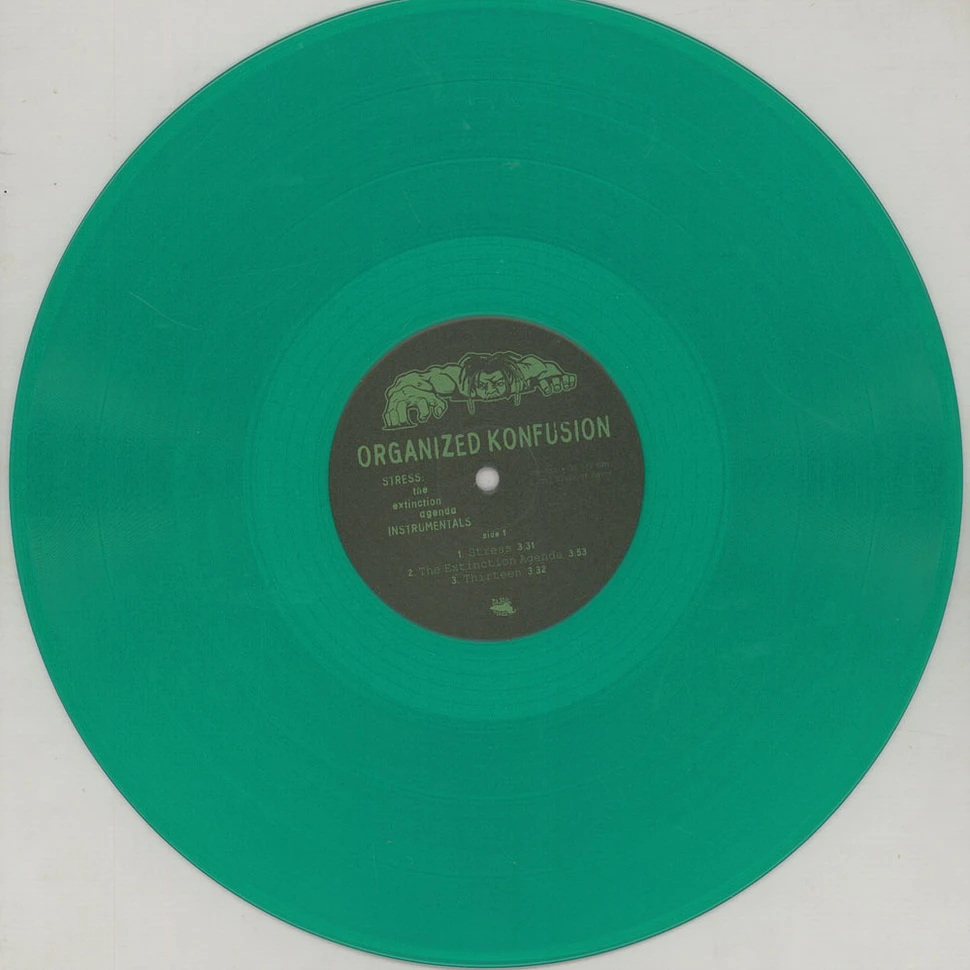 Organized Konfusion - Stress: The Instrumental Agenda Colored Vinyl Edition