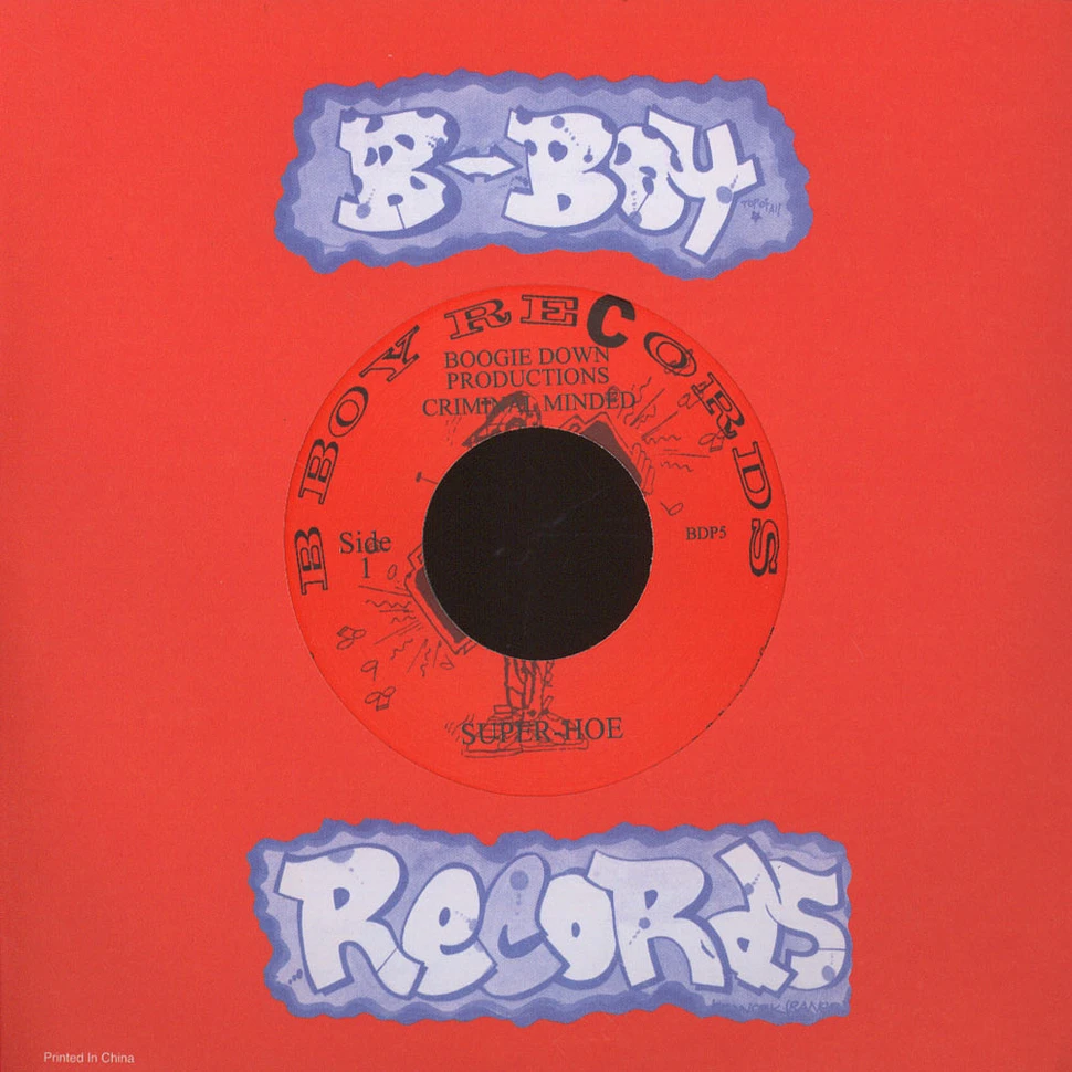 Boogie Down Productions - Super Hoe / Criminal Minded