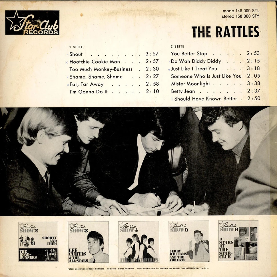 The Rattles - Star-Club Show 1