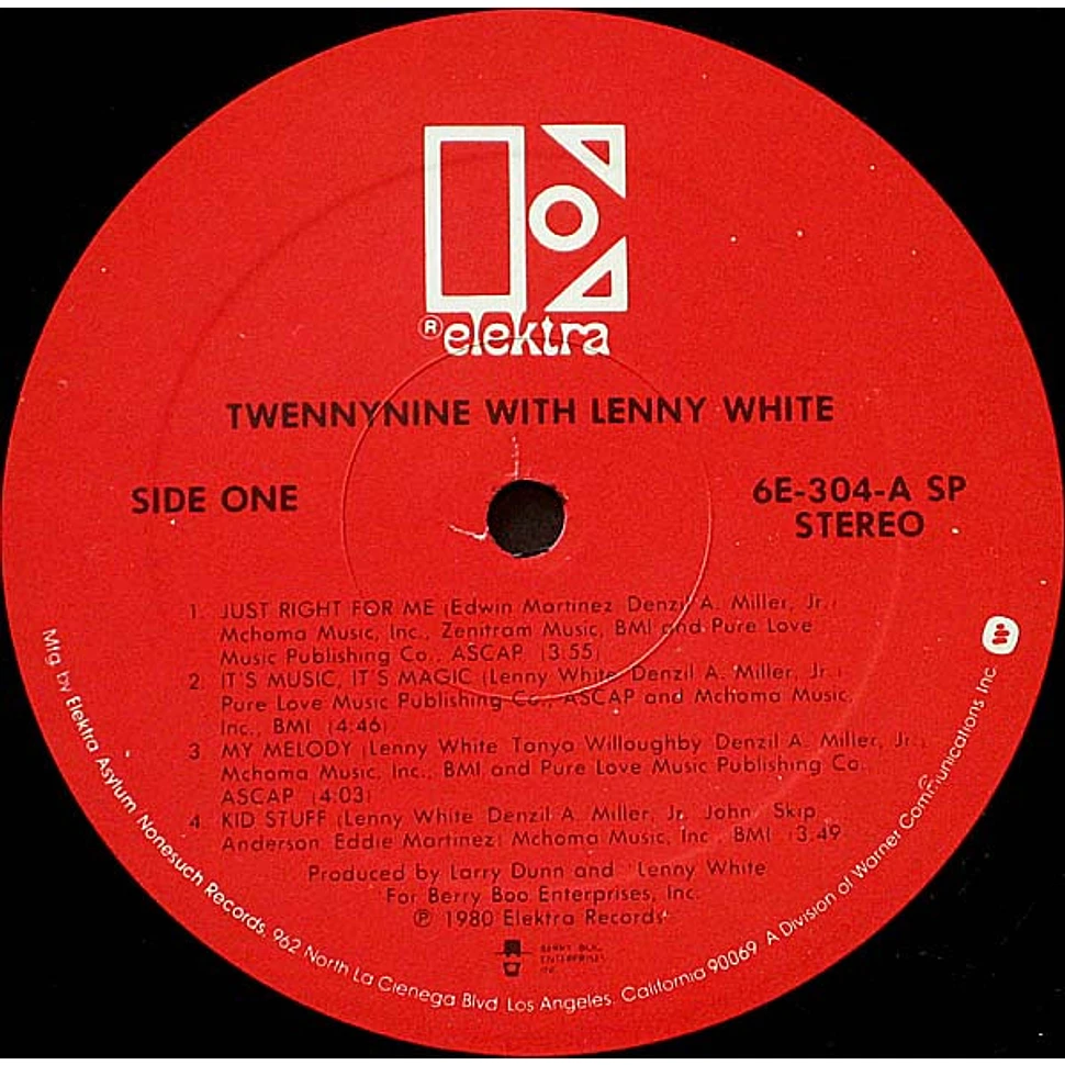 Twennynine With Lenny White - Twennynine With Lenny White