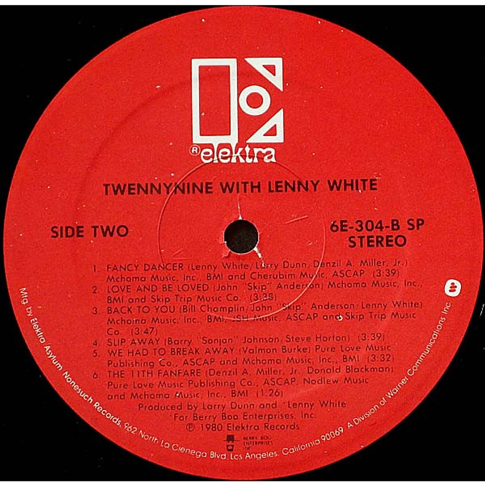 Twennynine With Lenny White - Twennynine With Lenny White
