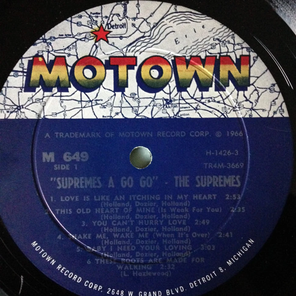 The Supremes - A' Go Go