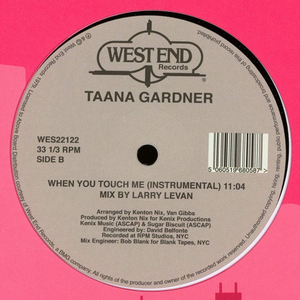 Taana Gardner - When You Touch Me