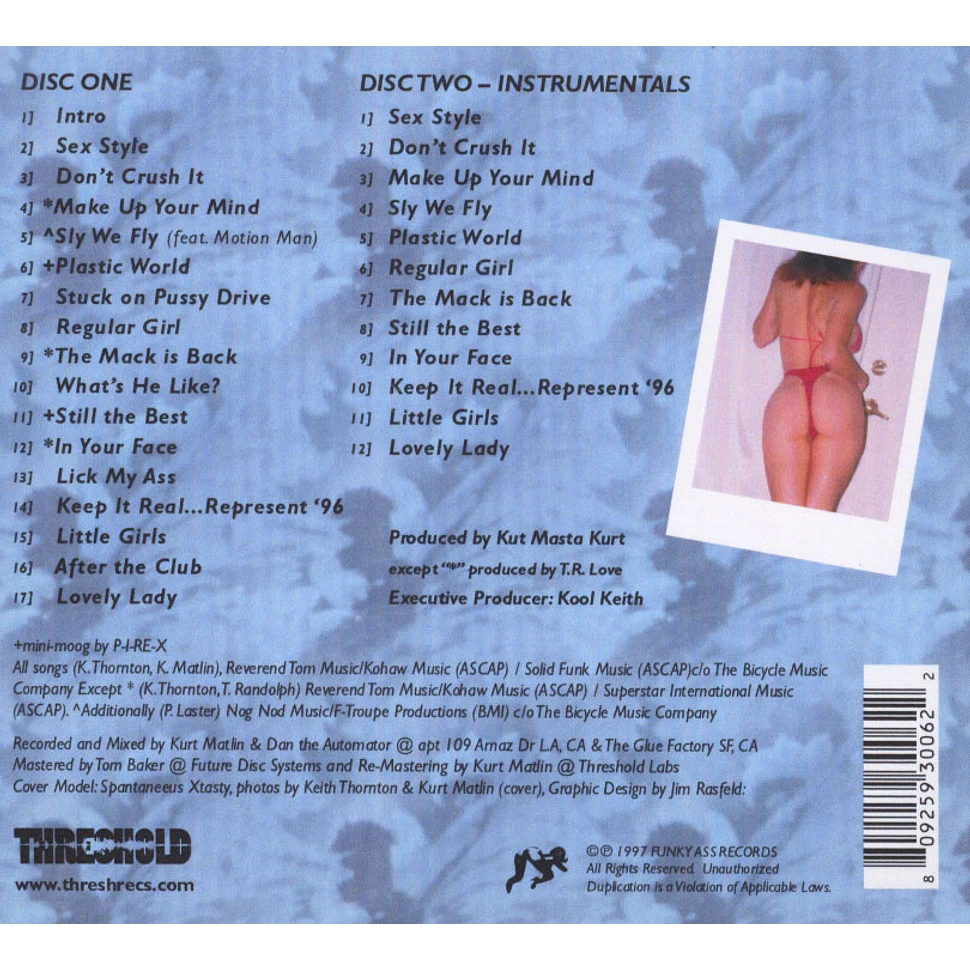 Kool Keith - Sex Style 20th Anniversary Edition