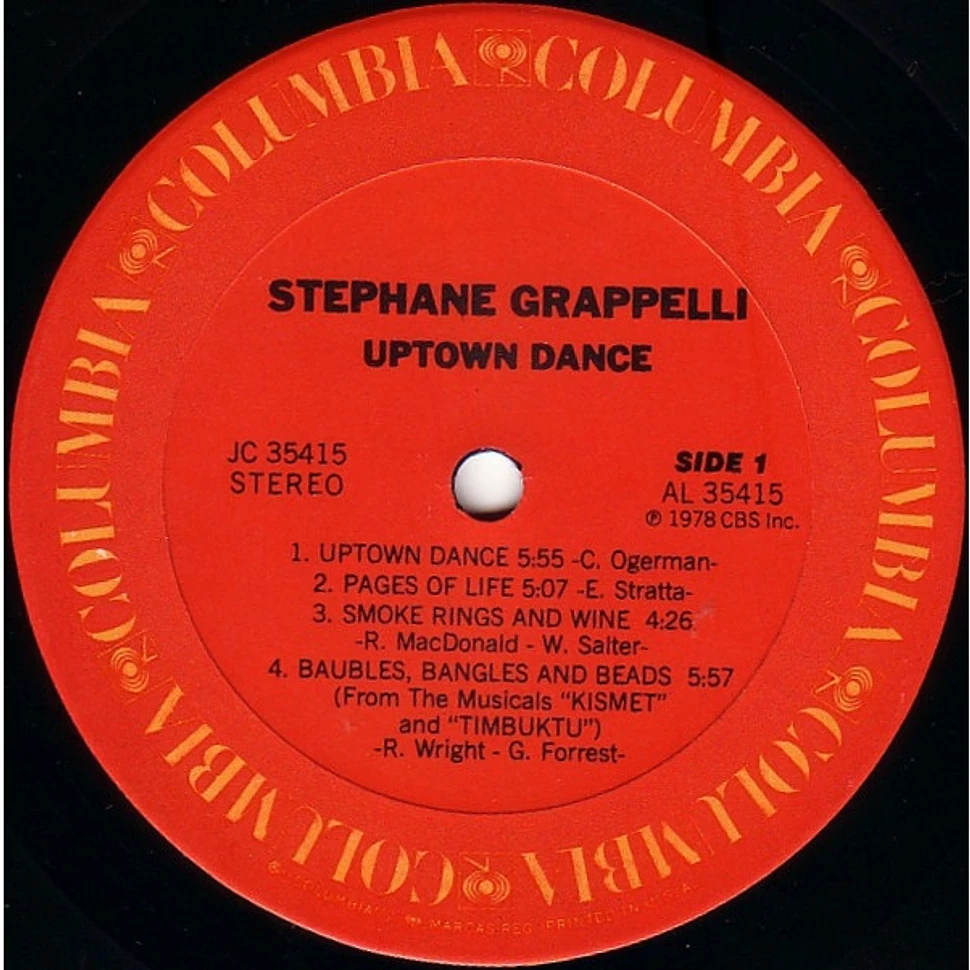 Stéphane Grappelli - Uptown Dance