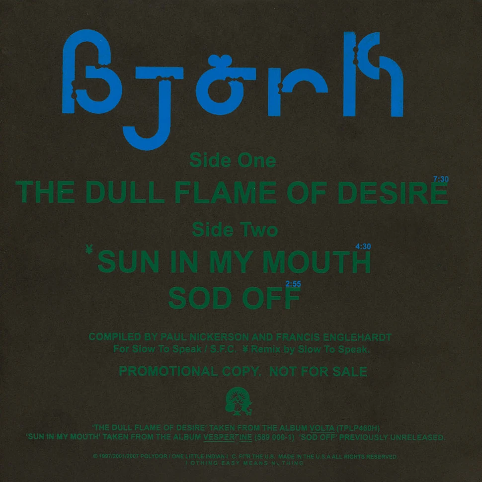 Björk - The Dull Flame Of Desire