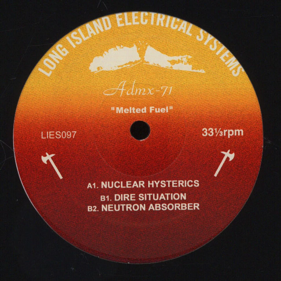 ADMX-71 - Melted Fuel