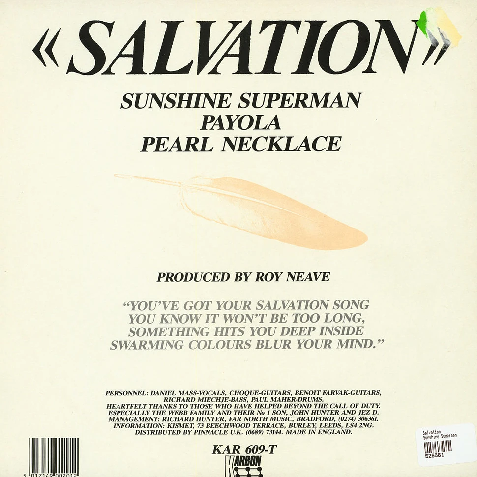 Salvation - Sunshine Superman
