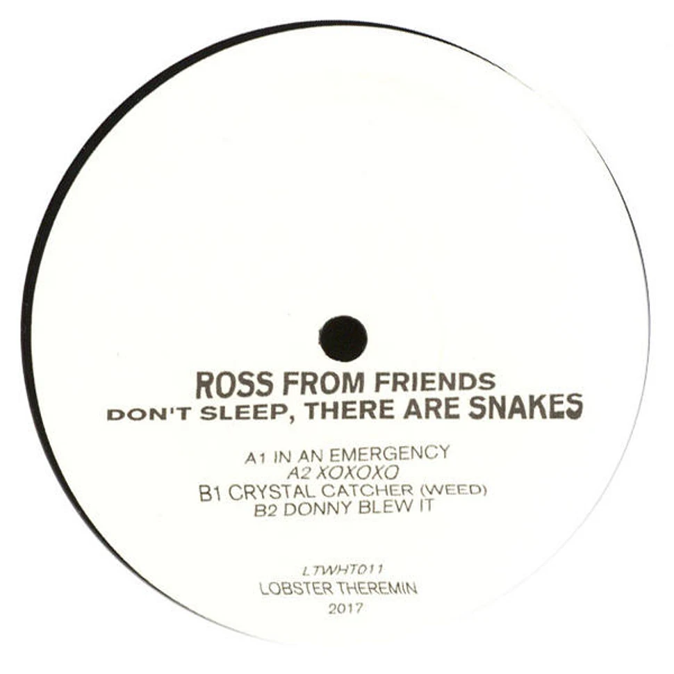 Ross From Friends - Don't Sleep, There Are Snakes