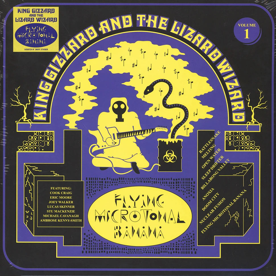 King Gizzard & The Lizard Wizard - Flying Microtonal Banana Black Vinyl Edition