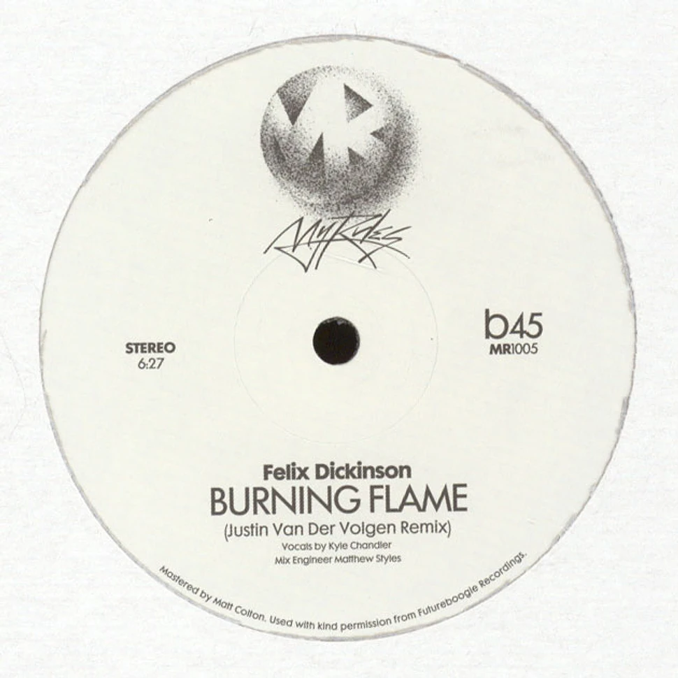 Shit Robot & Felix Dickinson - Lose Control / Burning Flame Justin Van Der Volgen Remixes