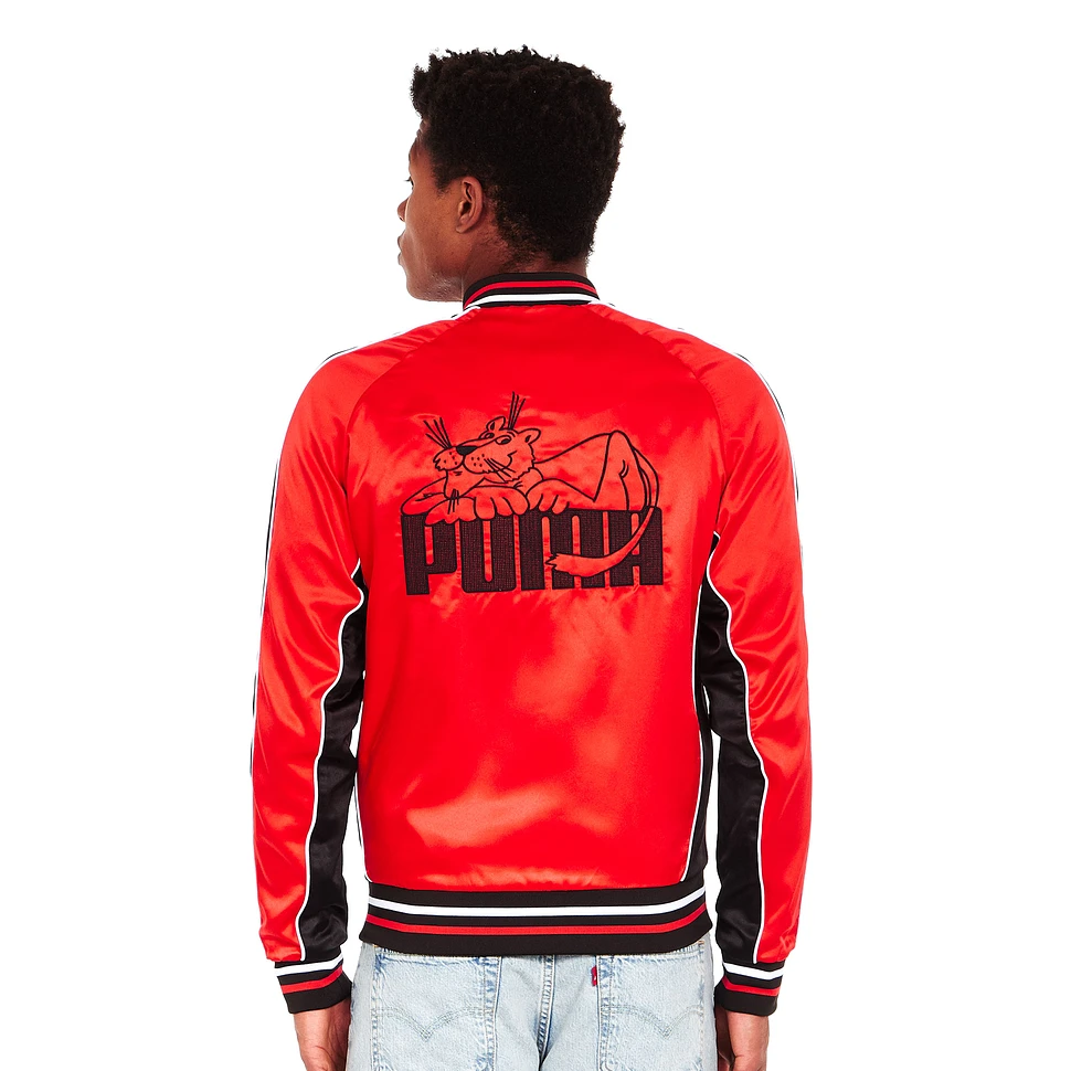 Puma - Super Puma Satin Bomber Jacket