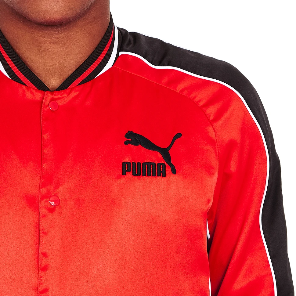 Puma - Super Puma Satin Bomber Jacket