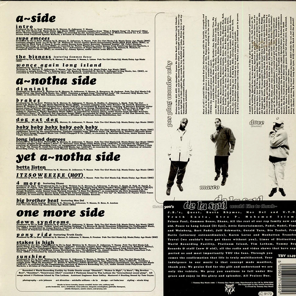 De La Soul - Stakes Is High