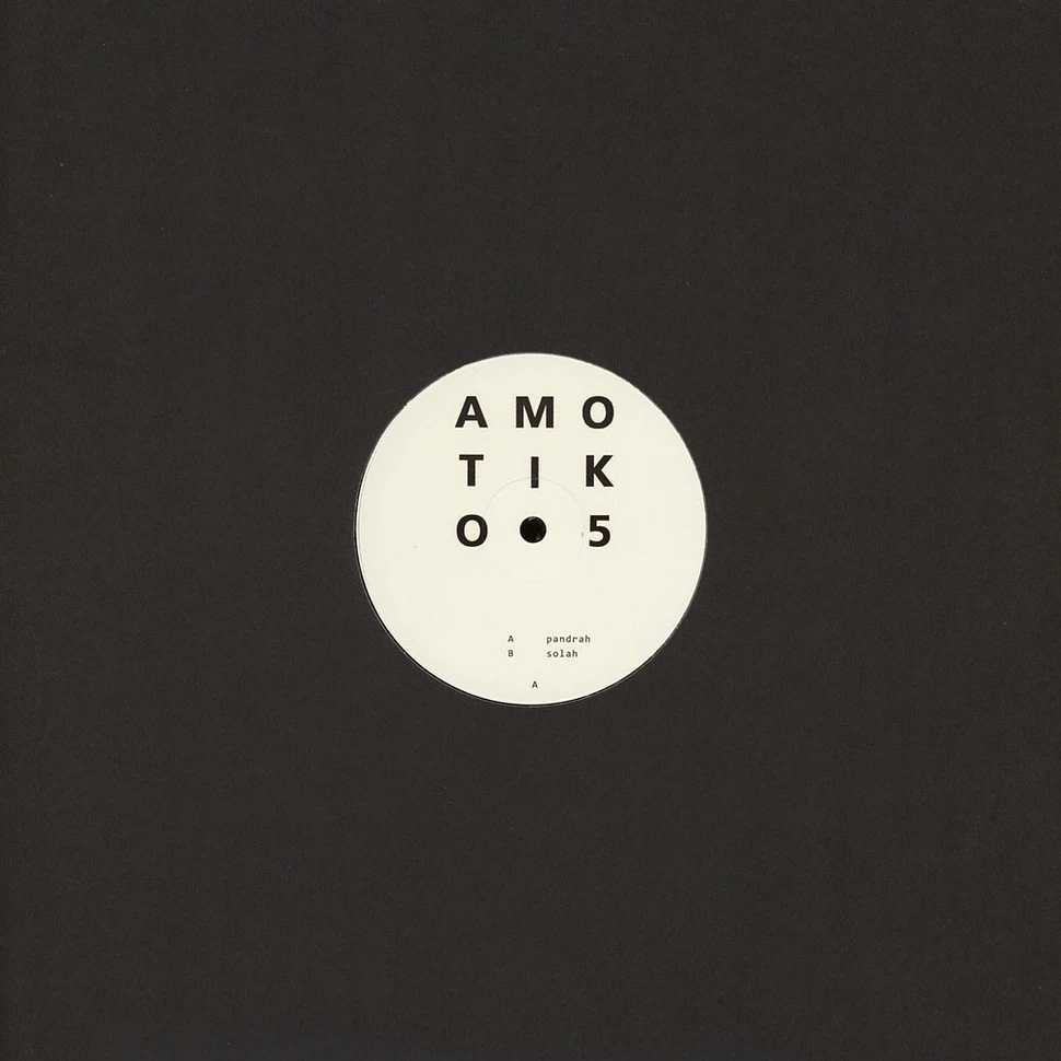 Amotik - Amotik 005 Black Vinyl Edition