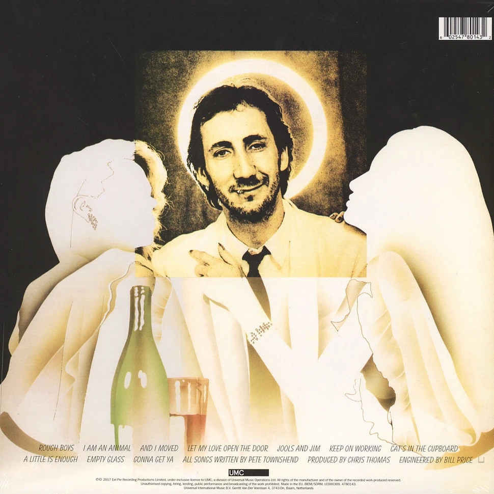 Pete Townshend - Empty Glass Clear Vinyl Edition