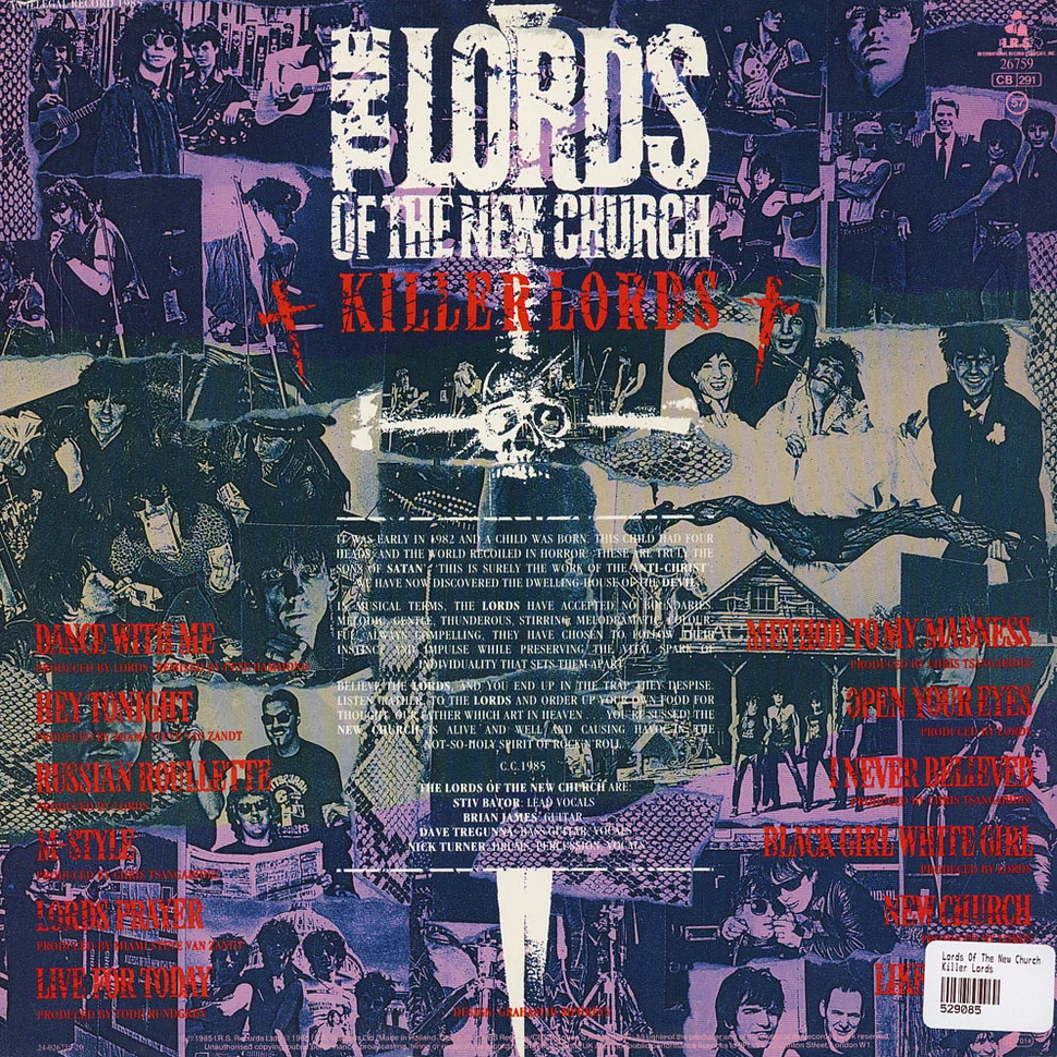 Lords Of The New Church - Killer Lords