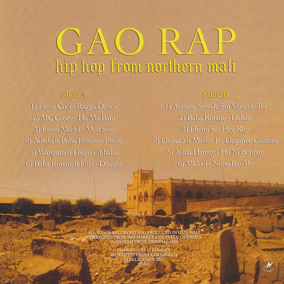 V.A. - Gao Rap: Hip Hop From Northern Mali