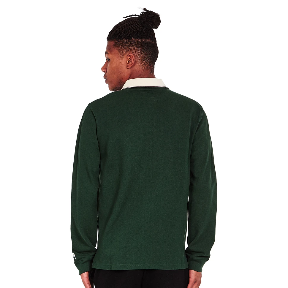 Stüssy - Full Zip Longsleeve Polo Shirt