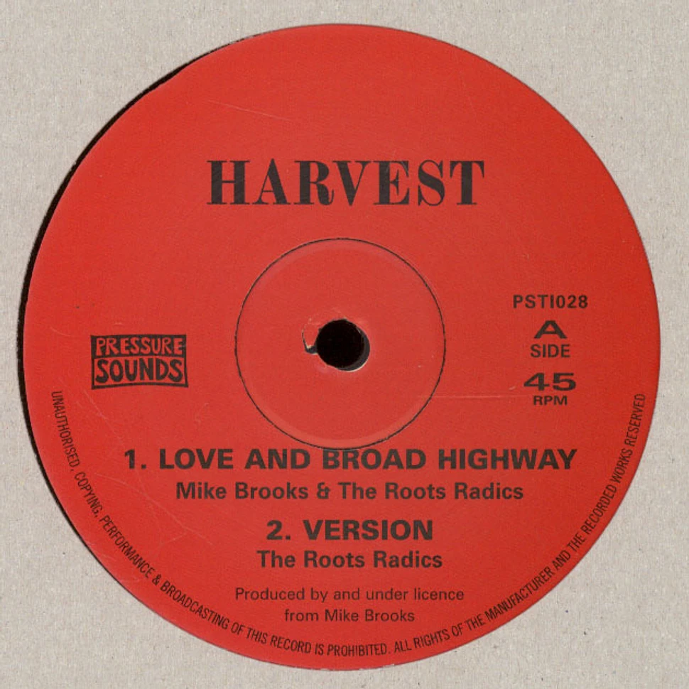 Mike Brooks & The Roots Radics - Love and Broad Highway