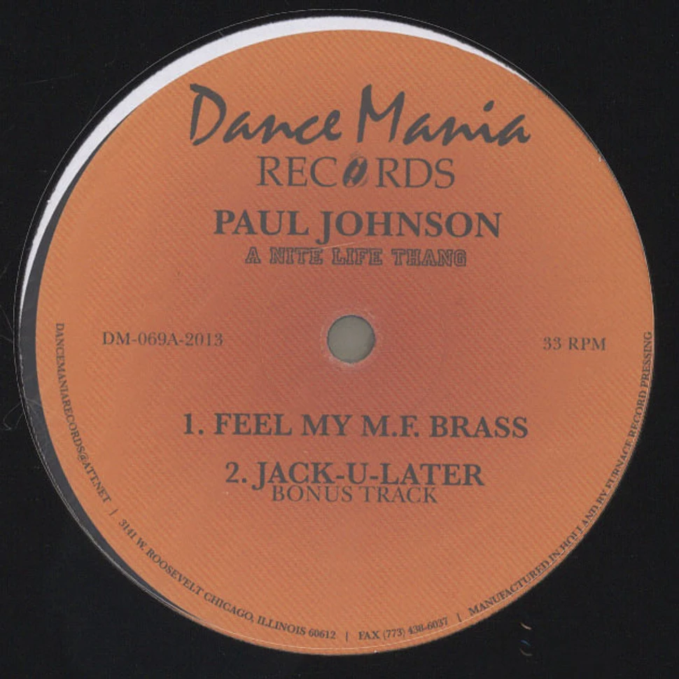 Paul Johnson - A Nite Life Thang