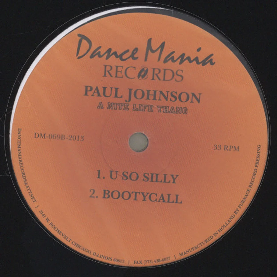 Paul Johnson - A Nite Life Thang