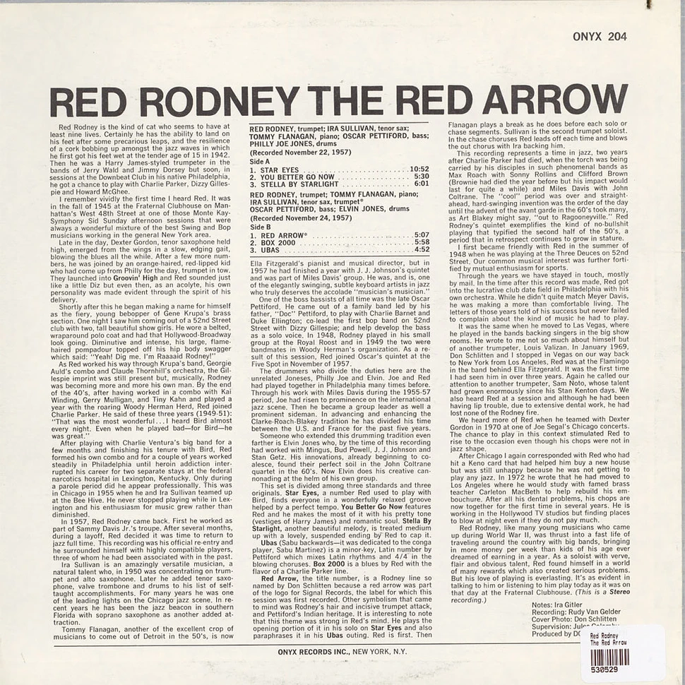 Red Rodney - The Red Arrow