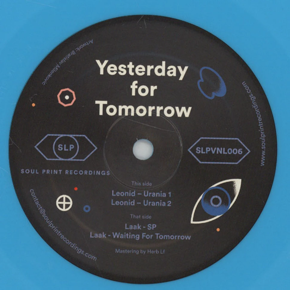 Leonid & LAAK - Yesterday For Tomorrow EP