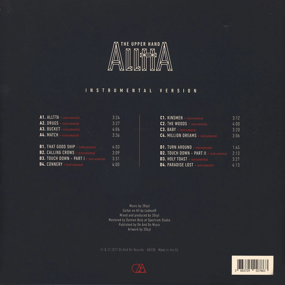 Alltta - The Upper Hand (Instrumentals)