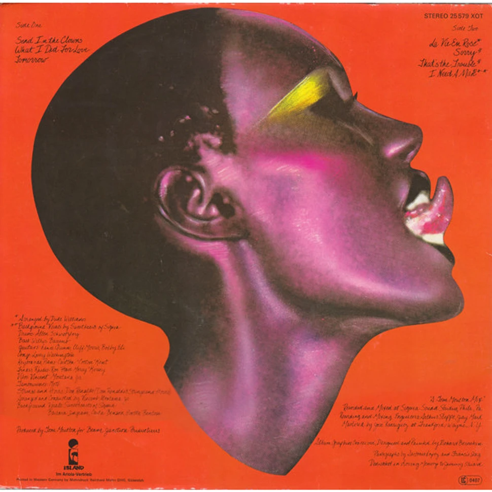 Grace Jones - Portfolio