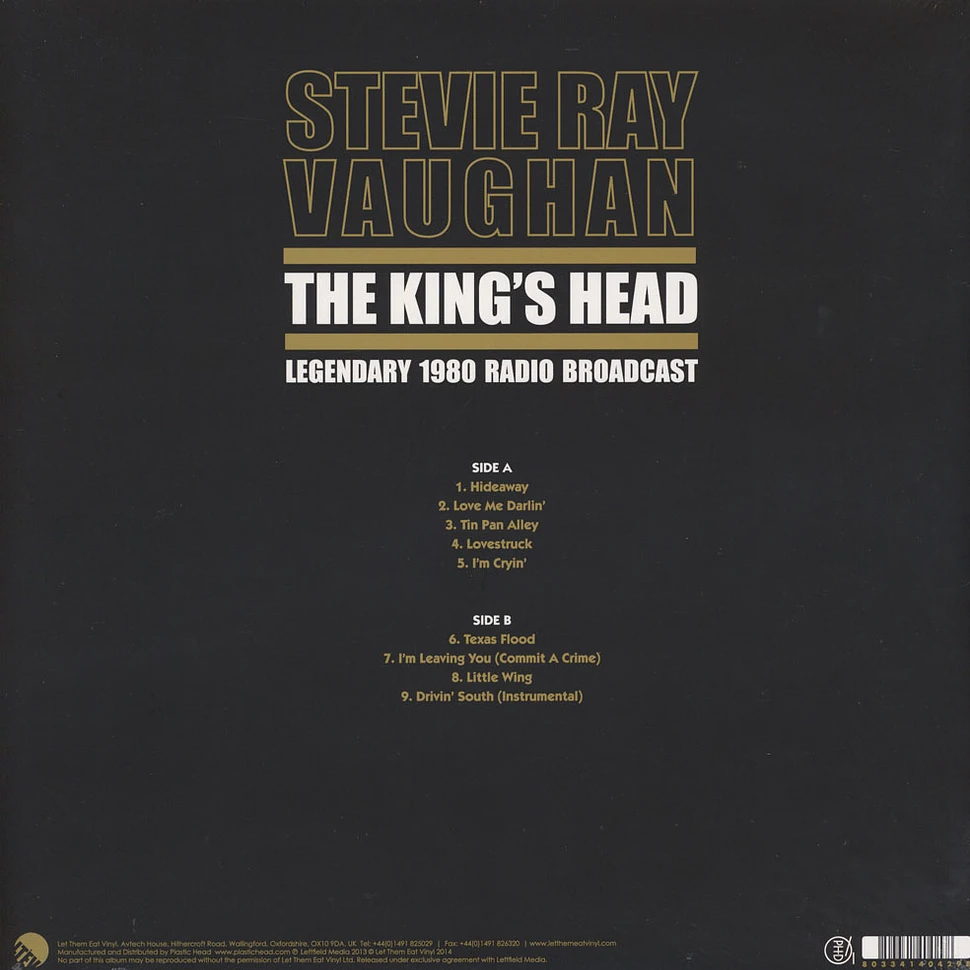 Stevie Ray Vaughan - The King's Head - Legendary 1980 Radio Broadcast