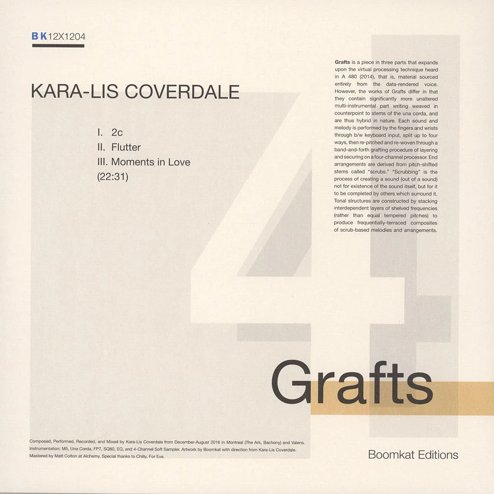 Kara-Lis Coverdale - Grafts