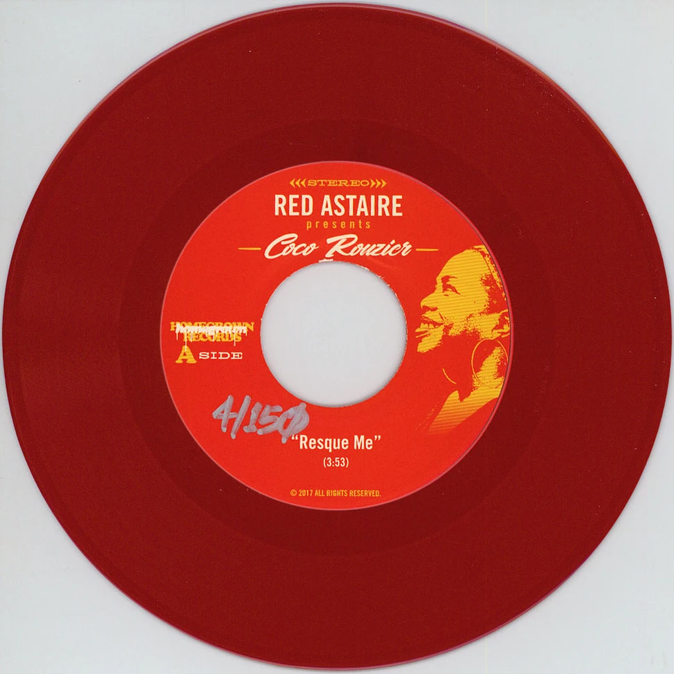 Red Astaire & Coco Rouzier - Resque Me Red Vinyl Version