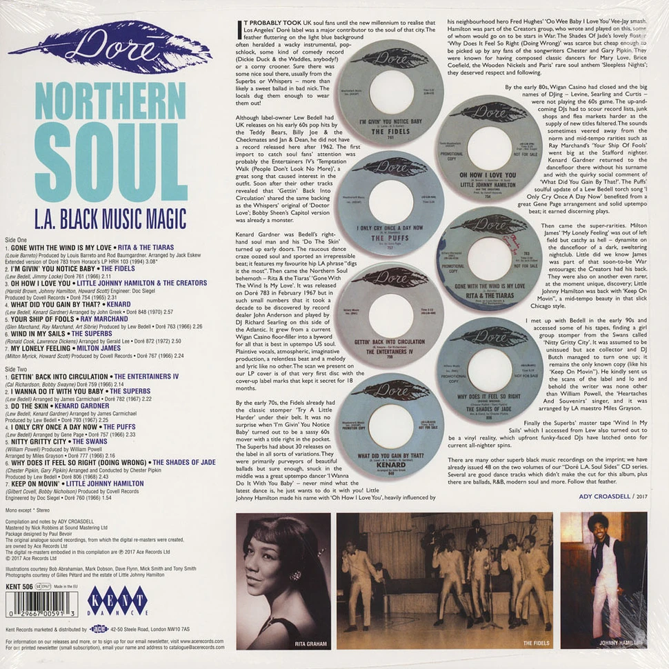 V.A. - Dore Norhern Soul - L.A. Black Music Magic