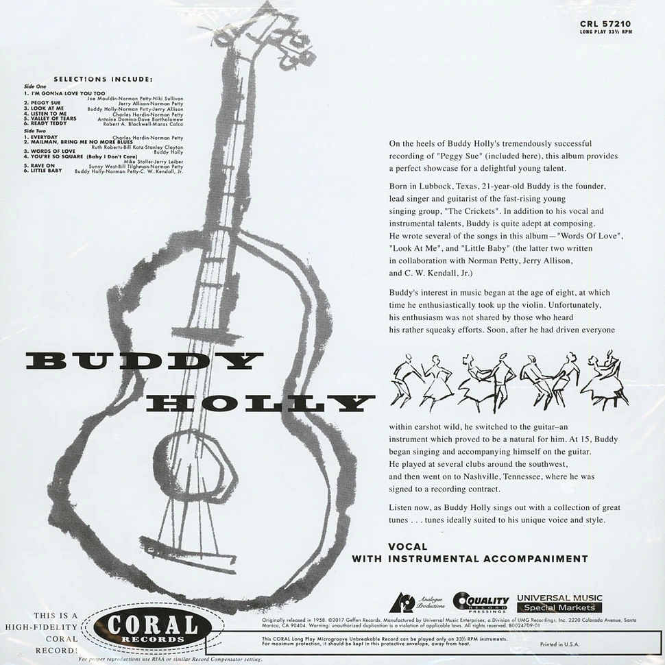 Buddy Holly - Buddy Holly