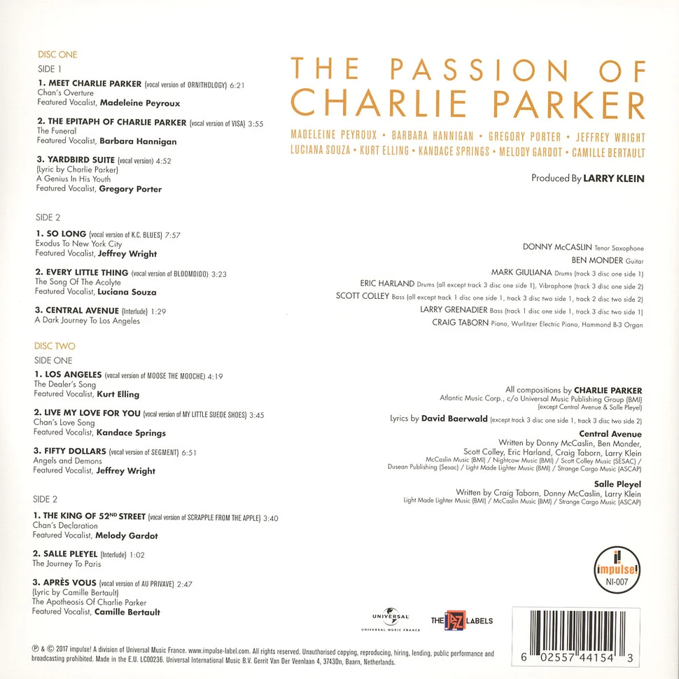 V.A. - The Passion Of Charlie Parker