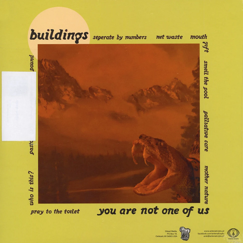 Buildings - You Are Not One Of Us