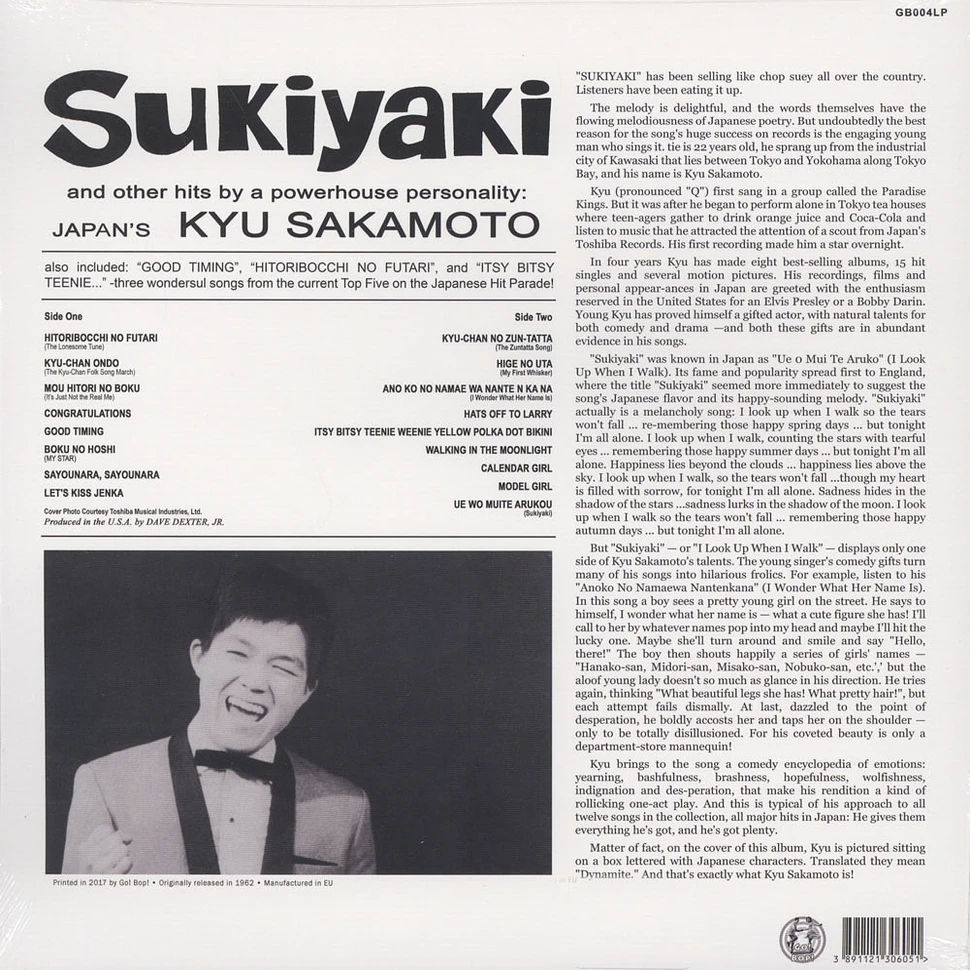 Kyu Sakamoto - Sukiyaki And Other Japanese Hits