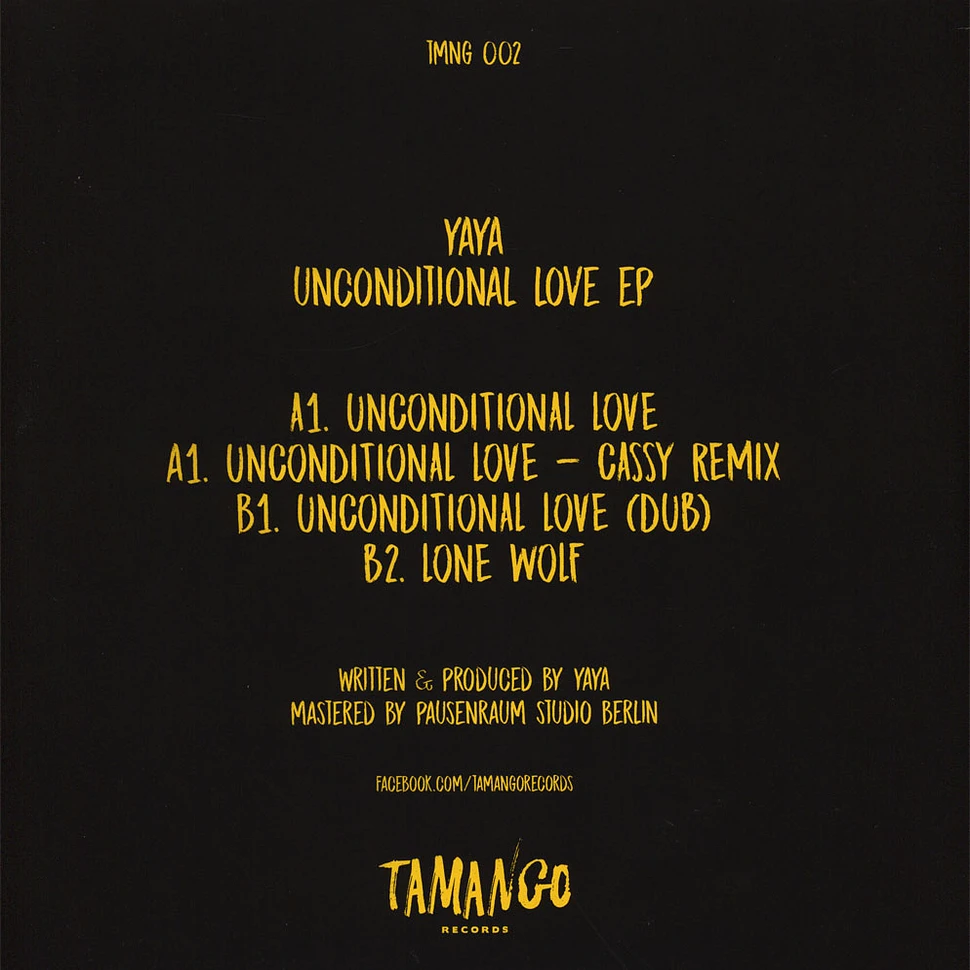 Yaya - Unconditional Love EP
