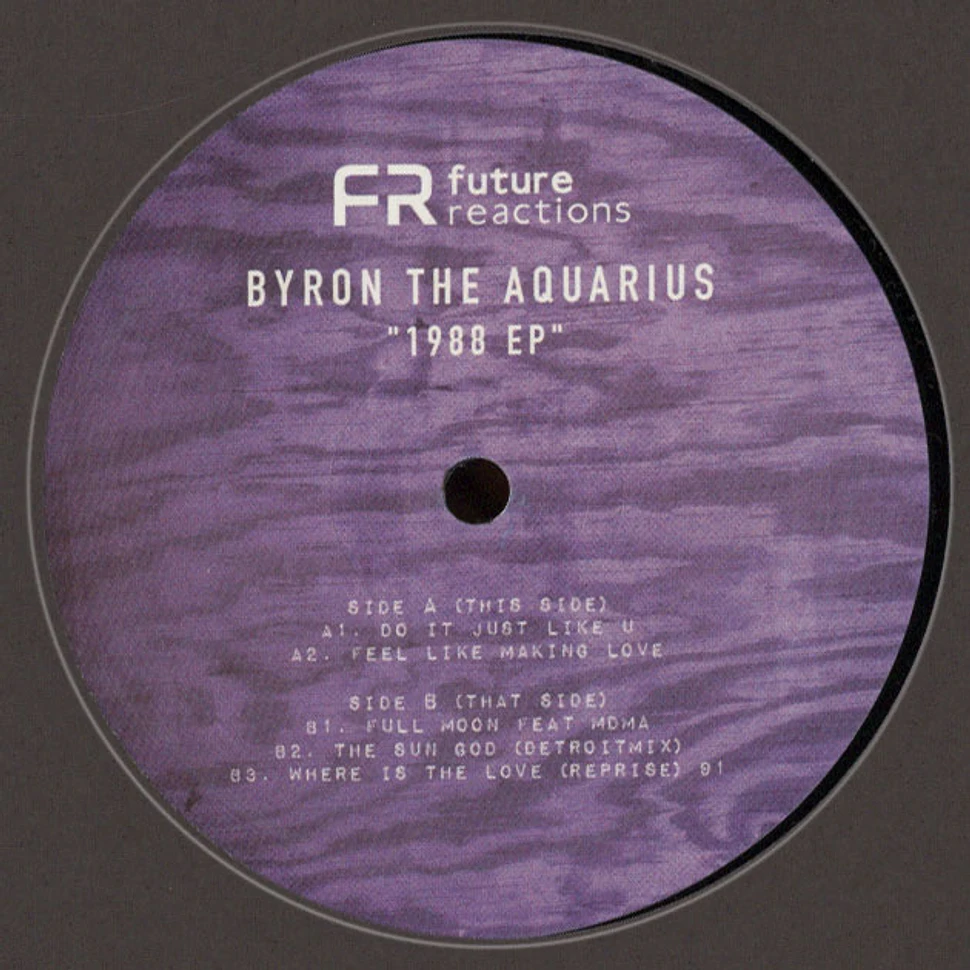Byron The Aquarius - 1988 EP