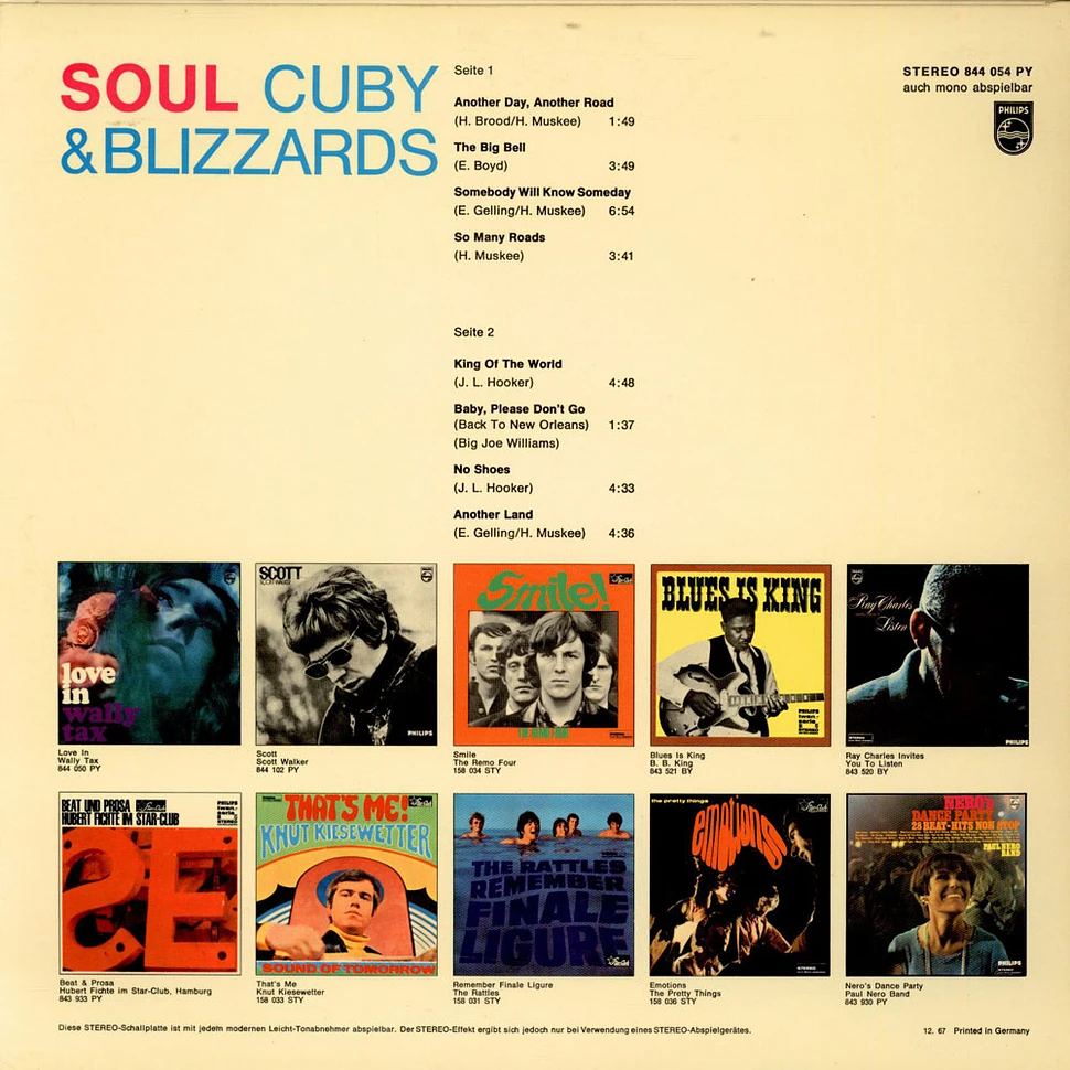 Cuby + Blizzards - Soul