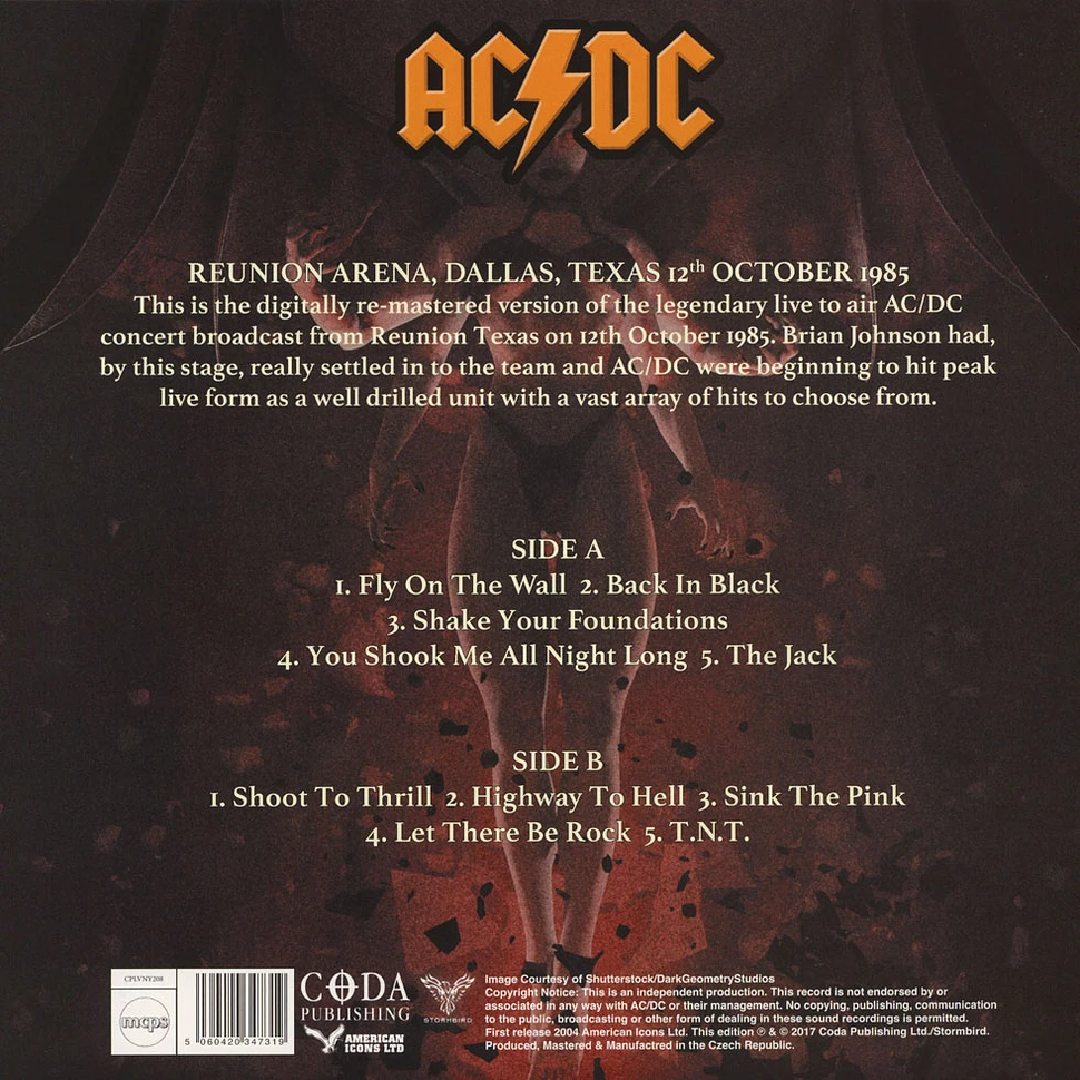 AC/DC - Hells Belles - The Legendary Broadcasts