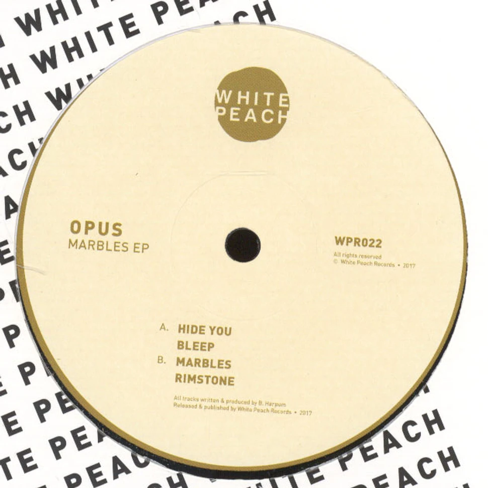 Opus - Marbles EP