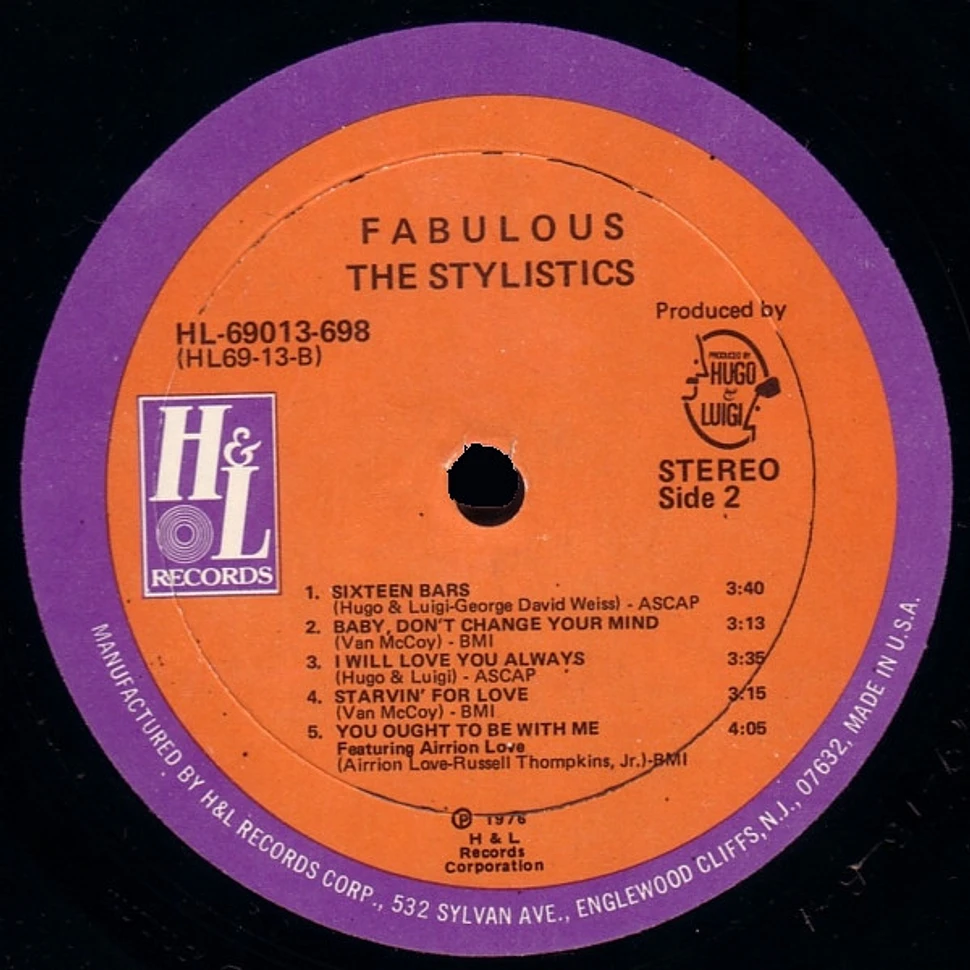 The Stylistics - Fabulous