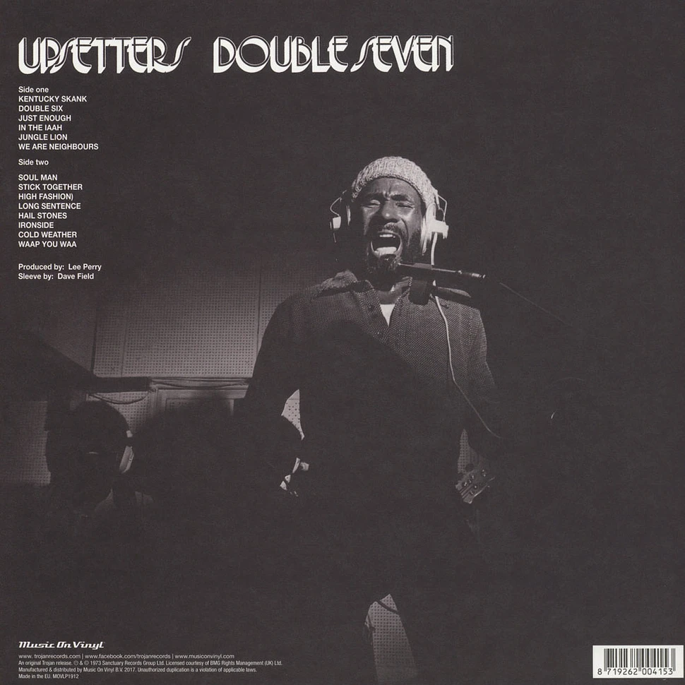 The Upsetters - Double Seven Black Vinyl Edition