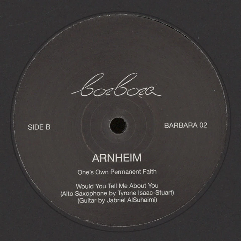 Arnheim - Would You Tell Me About You